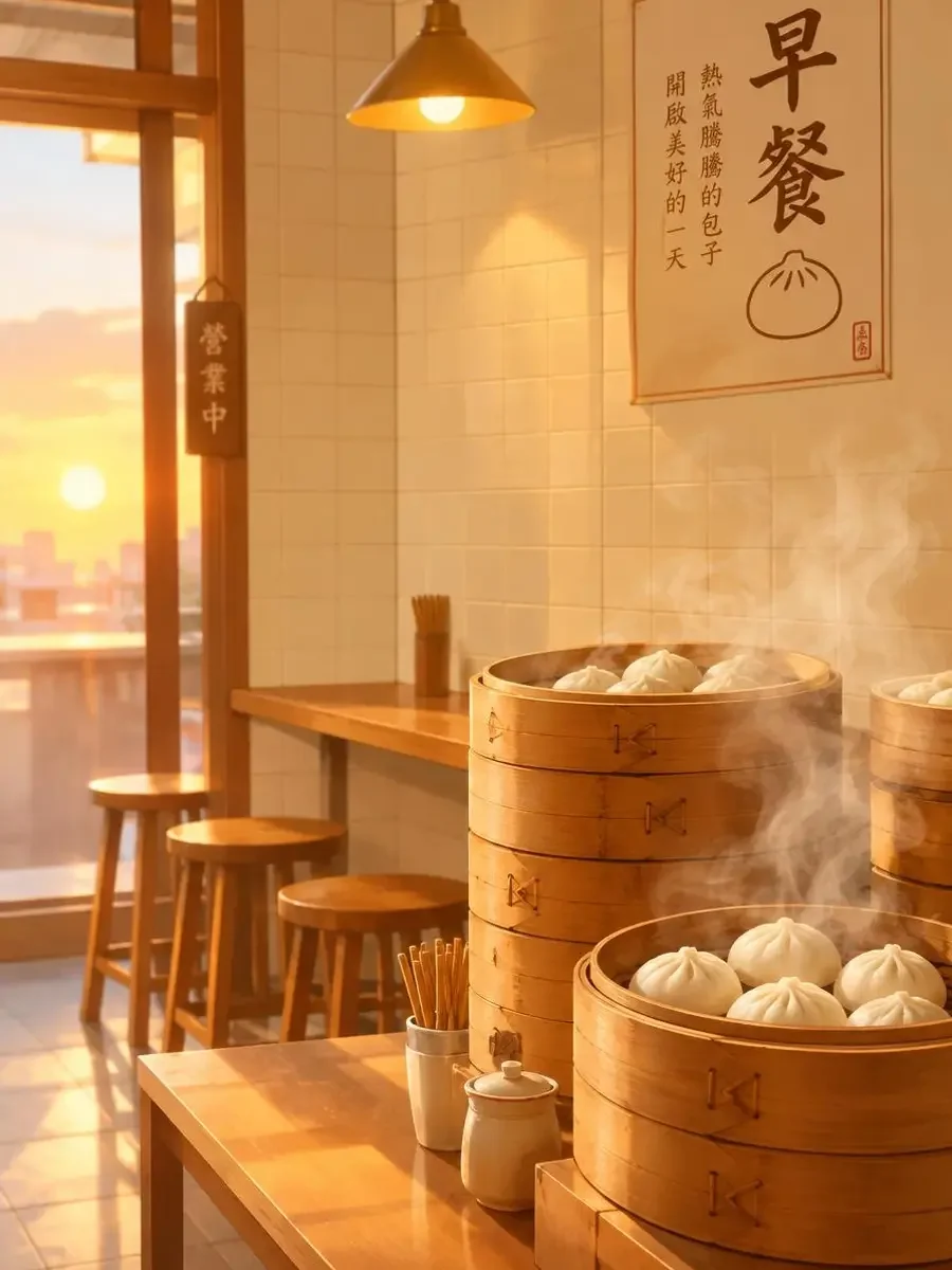 早餐店的第一班 - 琪琪影视院温情片单 《早餐店的第一班》封面,美食人间题材,2025 年上映的温情影视作品